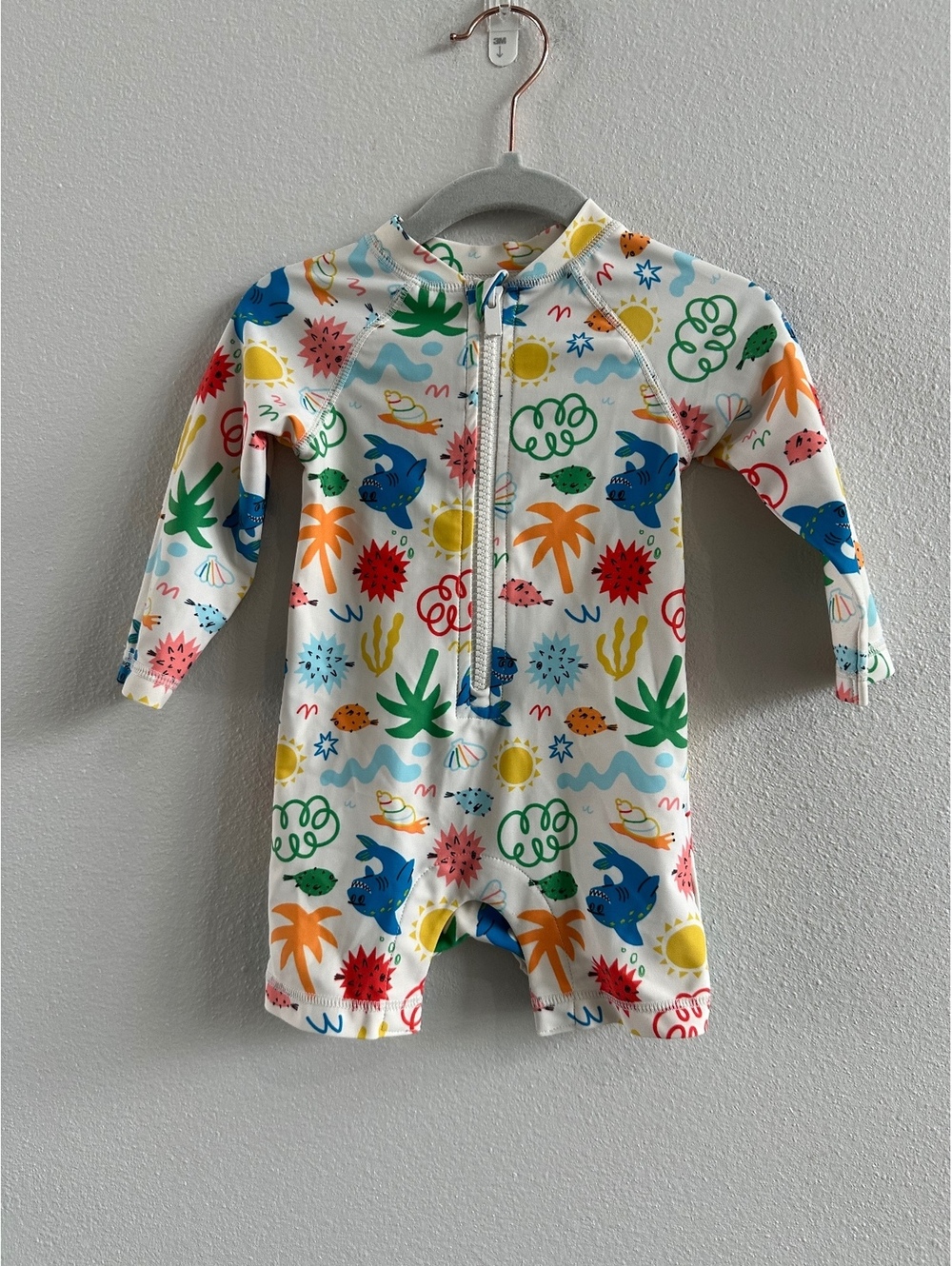 Old Navy baby one piece Swimsuit Size 6-12 M